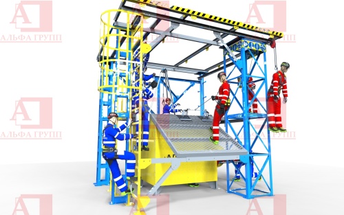 Учебно-тренировочный комплекс "Альпинист-01-02-1"