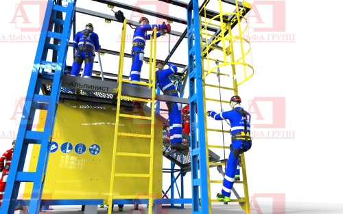 Учебно-тренировочный комплекс "Альпинист-01-02-1"